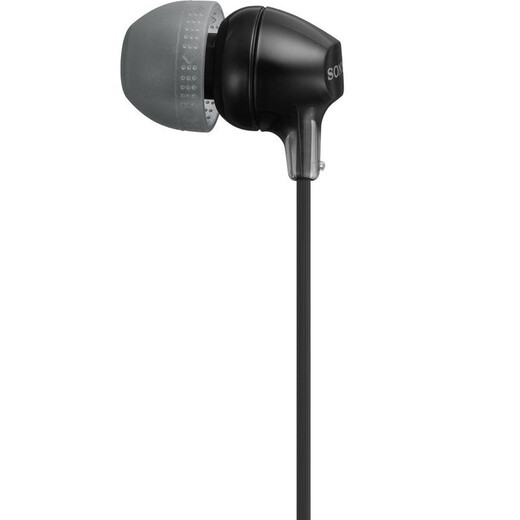 索尼（SONY） MDR-EX15LP 有线耳机3.5mm接口 入耳式耳机 手机音乐耳机 电脑笔记本适用 黑色