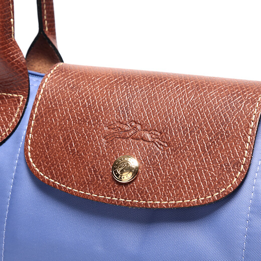 珑骧 LONGCHAMP 奢侈品 女士LE PLIAGE系列小号薰衣草色织物长柄可折叠手提单肩包饺子包 2605 089 B40