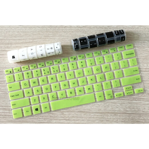 咔咔鱼（kakayu） 适用戴尔笔记本键盘膜灵越7580 7570 7560  5581 5379防尘垫成就5468  5481保护套成就5581电脑膜 硅胶键盘膜-半透粉色 灵越7572/灵越757