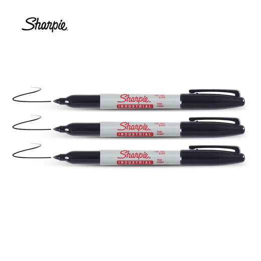 
Sanfu Sharpie high temperature marking pen, high temperature resistance, low temperature resistance, laboratory marker pen 13601 dust-free pen industrial black