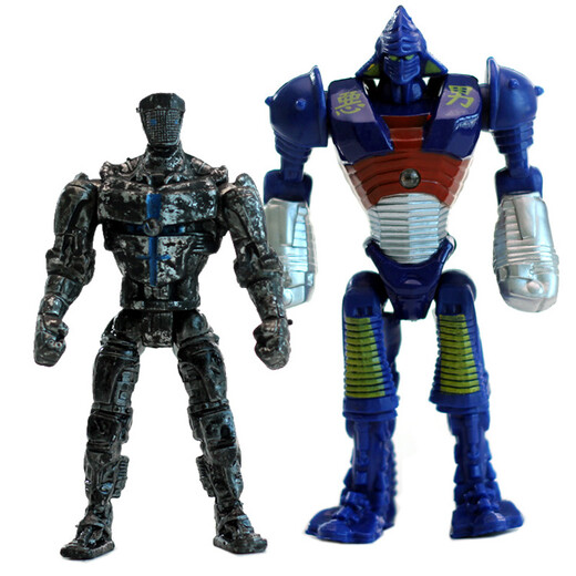 
Sweet Castle Iron Armor Steel Fist Robot Dolls Complete Set of 8 RealSteel Limbs Moving Anime Model Toys