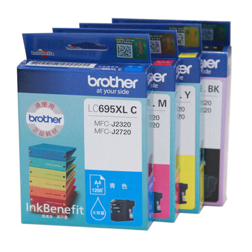 Original Brothers Ink Patrone LC699XL Black/LC695XL Farbe MFC-J2320/MFC-J2720 MFC-J2320/2720 Vierfarbige Tintenpatrone 1 Set