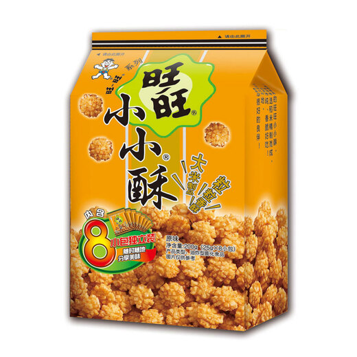 旺旺 小小酥 原味 200g 袋装 休闲膨化食品糕点零食酥脆饼干