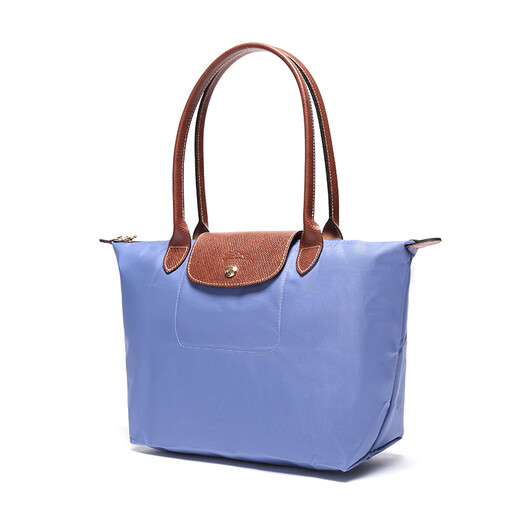 珑骧 LONGCHAMP 奢侈品 女士LE PLIAGE系列小号薰衣草色织物长柄可折叠手提单肩包饺子包 2605 089 B40