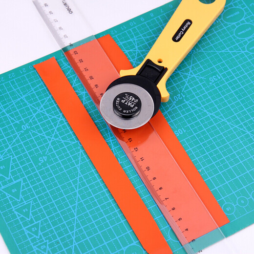 Customized slingshot flat rubber band cutting tool cutting hob production assistant taper ruler ring blade knife backing plate 45mm hob