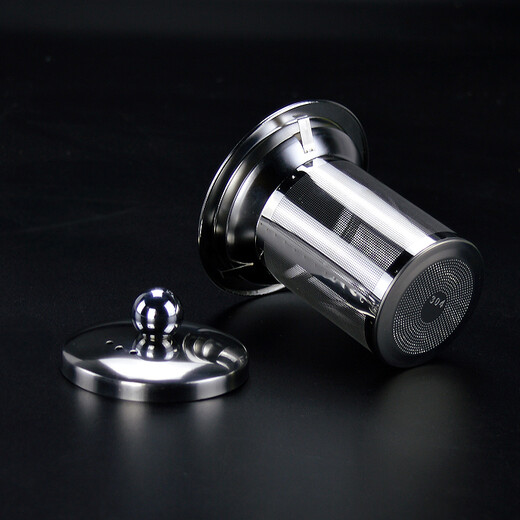 Qihuijie stainless steel tea drain, tea filter, tea filter liner, tea brewer, coffee black tea teapot, tea separator, small and medium size