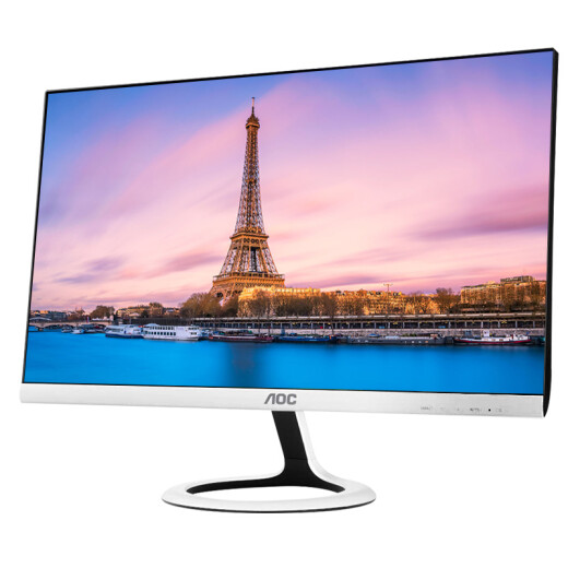 AOC 23.6-inch new second-generation PLS screen 1.6mm narrow frame P2491VWHE/BW wide viewing angle, eye-friendly and non-flicker computer monitor (HDMI version)