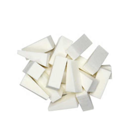 Watsons Beauty Tools Series New and Old Packaging Randomly Sent QVS Triangular Powder Puff 20 Pieces 10-1078 1 Piece