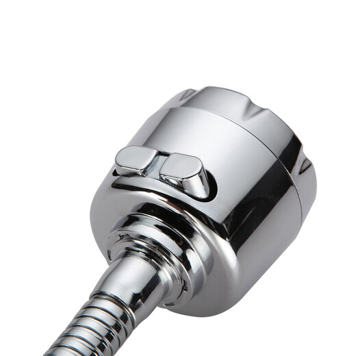 Jiyikai (JYK) Wasserhahn Bubbler zweistufiger Wasserauslass Universeller 360-Grad-Rotary Extender Filter Mesh Duschküche Basin Splash-Gelenk-Verlängerungszubehör (653) Silikon-Multifunktionsgelenkset Set