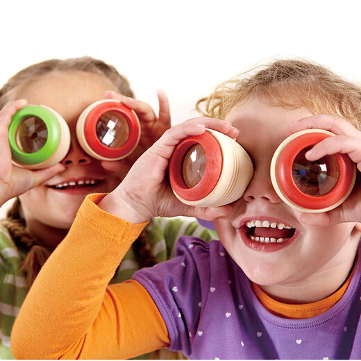 Hape Magic Kaleidoscope Early Education for Boys and Girls Aged 1-3-6 Four-Color Random Children's Gifts