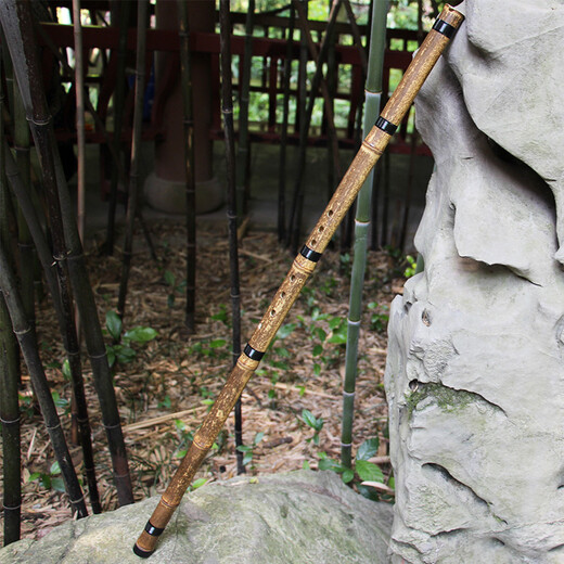 
Qibaoju Xiao Musical Instruments 8 Hole Flutes, Beginners in High-quality Purple Bamboo Flutes, National Orchestra Musical Instruments s187 New Model 8 Hole F-Tune + Textbook