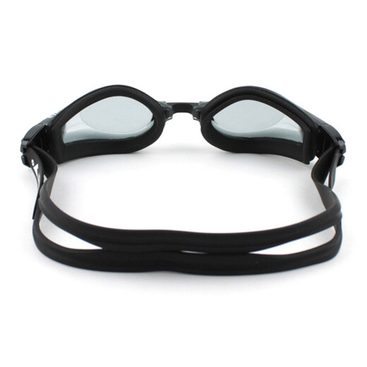 YINGFA myopia swimming goggles for men and women, high-definition waterproof and anti-fog, large-frame swimming goggles, swimming goggles, black 800 degrees