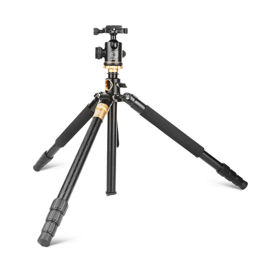 Lightweight era Q999H overhead shooting tripod camera SLR mobile phone portable photography camera bracket central axis horizontal rod vertical cross arm desktop macro shooting video live broadcast tripod head Q999H spherical head