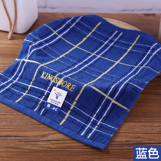 Gold size pure cotton household face towel for adults, couples and children, satin children's and ladies' kindergarten face washcloth, soft and absorbent large handkerchief, yellow