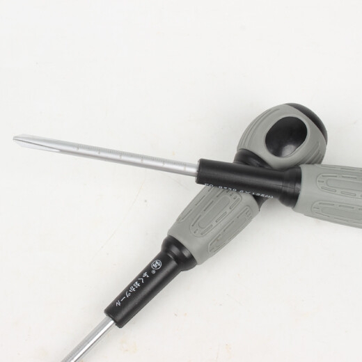 釰 福冈工具 螺丝刀电工用一字十字改锥螺丝批带磁性 6*125mm一字 FO-9738