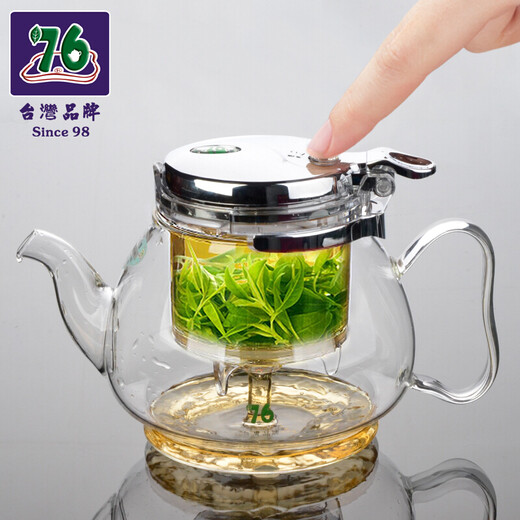 76台湾飘逸杯玻璃泡茶壶耐热玻璃内胆过滤可拆洗 FW-691