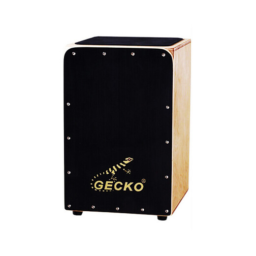 GECKO 壁虎卡洪鼓箱卡宏鼓手鼓方形箱鼓坐鼓乐器打击木箱入门演奏系列 CL19BK