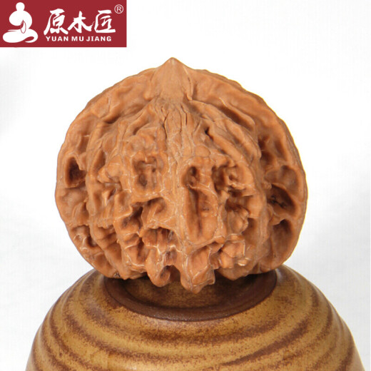 Original Carpenter [Recommended] Original Carpenter Wenwan walnut hemp walnut hand play walnut diamond pattern official hat Wang Yong official hat Apple Orchard (girls model 37-39)