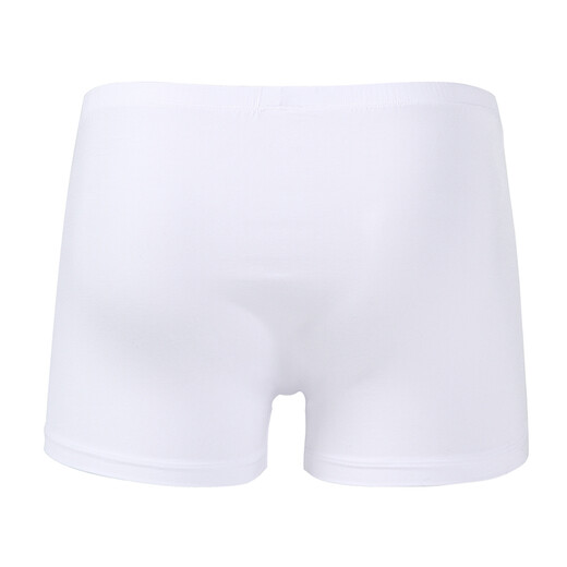 
Mr. Aimu Men's underwear mid-waist flat corners smooth and comfortable Modal simple solid color NS23A831 red 170