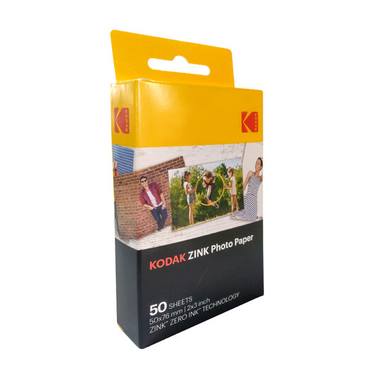 KODAKSTeptouch,SMILE,PRINTOMATIC instant photo paper ZINK2x3 inches 50 sheets