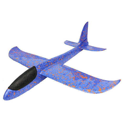 
Ai Fuer hand throwing airplane foam glider paper airplane model aircraft bamboo dragonfly Children's Day gift large size 48CM orange