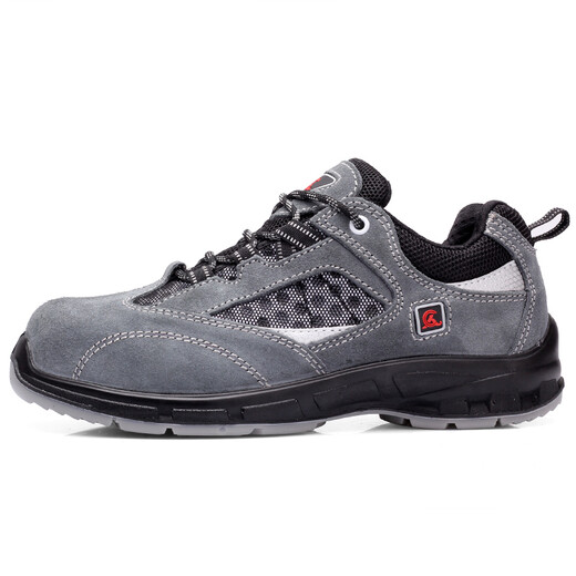 Strongman 3515 Sicherheitsschuhe 6KV Elektrische Isolierung Anti-Smash und Anti-PUNKTURE-Arbeitsschutzschuhe hohe Qualität Komfortable atmungsaktive Funktionen Schutzschuhe grau 42