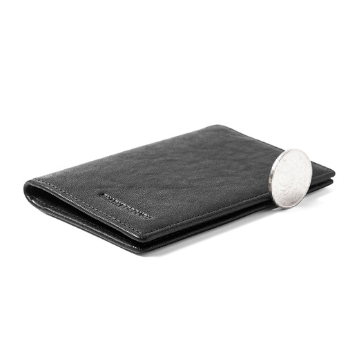 Sac de carte en cuir authentique Sharkborough pour la carte de licence de conducteur en cuir court pour hommes Anti-démagnétisation mince portefeuille multi-cartes coréen décontractée