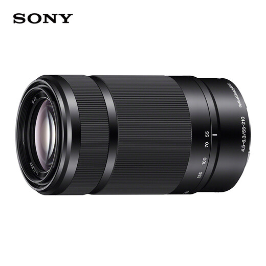 Sony (SONY) guaranteed price 11.11 E 55-210mm APS-C format telephoto large zoom mirrorless camera lens black E-mount SEL55210