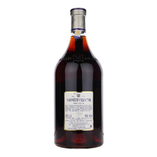 马爹利蓝带4500mL MARTELL干邑白兰地 原装进口 法国洋酒 大瓶装 高华仕 蓝带含摇架 4500mL 1瓶