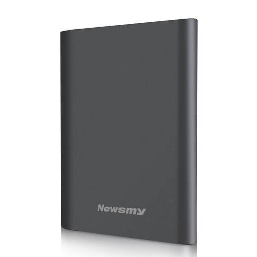 Newman (Newsmy) 1TB mobile hard drive mechanical Type-C interface Mingyue Metal Series USB3.1 2.5 inches Yanyu Gray high-speed transmission data backup