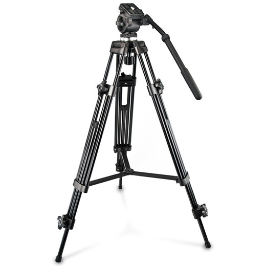 Weifeng WF-717 Aluminum Alloy Professional Camera DV Tripod 1.89 meters Hydraulic Damping Globe Photography Live Broadcast Outdoor Projector Floor-standing Bracket