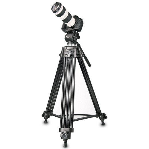 Weifeng WF-717 Aluminum Alloy Professional Camera DV Tripod 1.89 meters Hydraulic Damping Globe Photography Live Broadcast Outdoor Projector Floor-standing Bracket