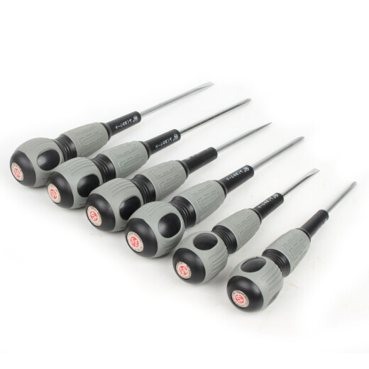 釰 福冈工具 螺丝刀电工用一字十字改锥螺丝批带磁性 6*125mm一字 FO-9738
