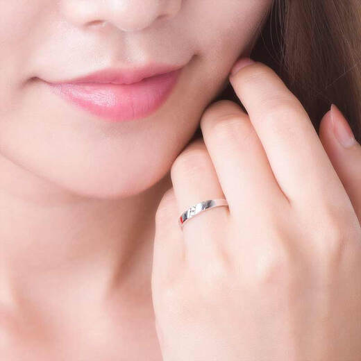 Mingzuan International Couple's Diamond Pair of Rings/Proposal Diamond Rings for Men and Women/Customized Platinum Pair of Rings, Birthday Gift for Girlfriend, Pair of Rings