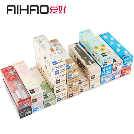 Hobby (AIHAO) Neutral Nachfüllwasser nachfüllend schwarzer Vollnadel Universal Nachfüllwasserstift Ersatzkern 0,5/0,38 Universal Neutral Stift Ersatzkern 12222 [schwarz] 0,2 Vollnadelrohr 20 Pack