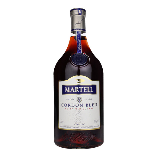 马爹利蓝带4500mL MARTELL干邑白兰地 原装进口 法国洋酒 大瓶装 高华仕 蓝带含摇架 4500mL 1瓶