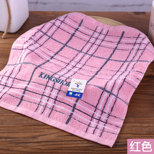 Gold size pure cotton household face towel for adults, couples and children, satin children's and ladies' kindergarten face washcloth, soft and absorbent large handkerchief, yellow