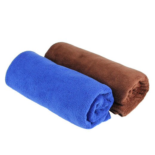 Good weather rags, car wash towels, glasses, housekeeping, cleaning, housekeeping, cleaning, housework, cleaning, blue coffee 2 pieces 30*70