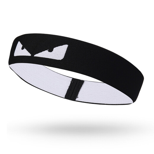 
Ilov Korean sports hairband trendy men and women face wash cover Korean version of running and fitness sweat-absorbing headband simple headwear Sanskrit