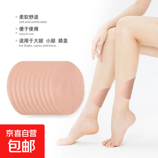 Inner thigh anti-wear patch for men and women, anti-friction fat man's leg guard, fat man's invisible anti-wear artifact, leg-grinding foot patch, anti-wear patch-8 pack-skin color
