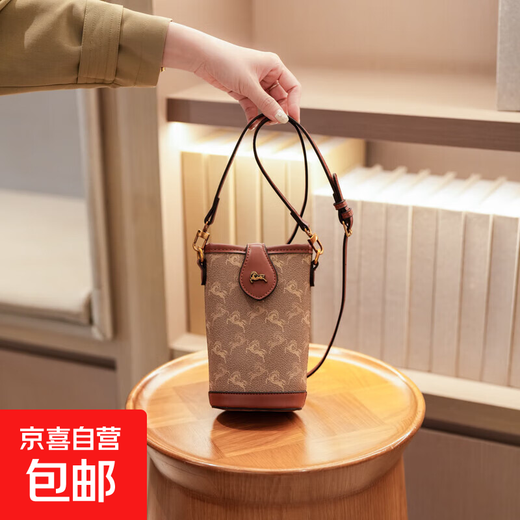 高级感洋气包包女2025新款时尚百搭手提包爆款小巧精致单肩斜挎包 深卡其福利