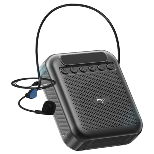 Patriot Bee Amplifier Teacher's Special Bluetooth Audio Portable Speaker Guide Outdoor TF Card U Disk Microphone Speaker Player A151Lite Wired Version Black