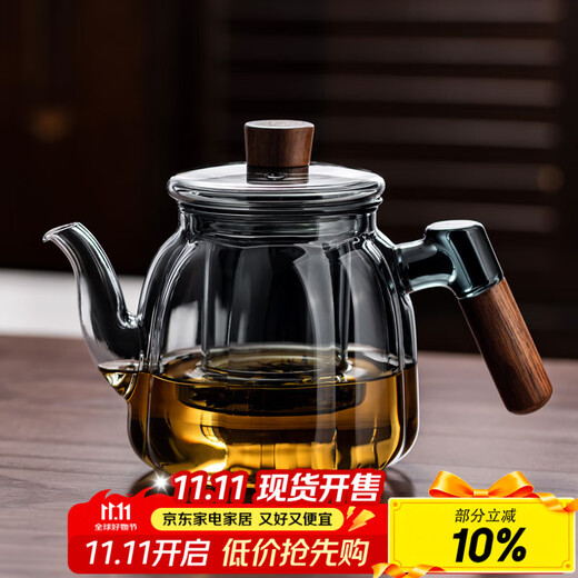 Muye teapot glass tea kettle teapot household large-capacity tea separation kettle glass special heat-resistant kung fu tea set