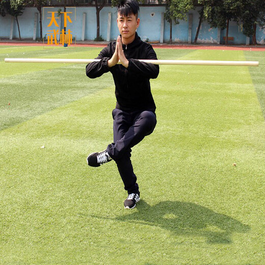 精加工两头一样粗白蜡杆棍子防身长短棍健身武术南棍木棒少林棍武馆训练教练棍齐眉棍武术棍 鞭杆1.2米直径2.5厘米