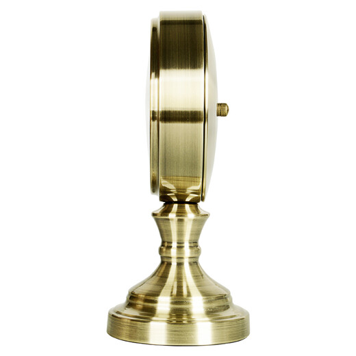 Hanshi (Hense) Creative Simple Table Clock Desktop Clock Ornament Clock Desktop Pendulum Clock Living Room Bedroom High-end Table Clock HD312 Bronze