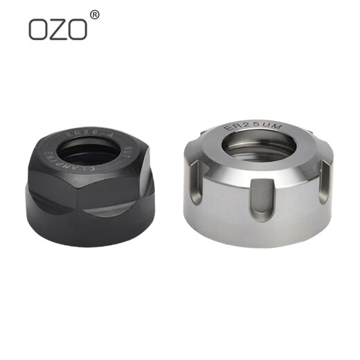 OZO CNC tool handle engraving machine spindle ER nut pressure cap nut A type UM type ER11ER16 20 25 32 conventional ER16A