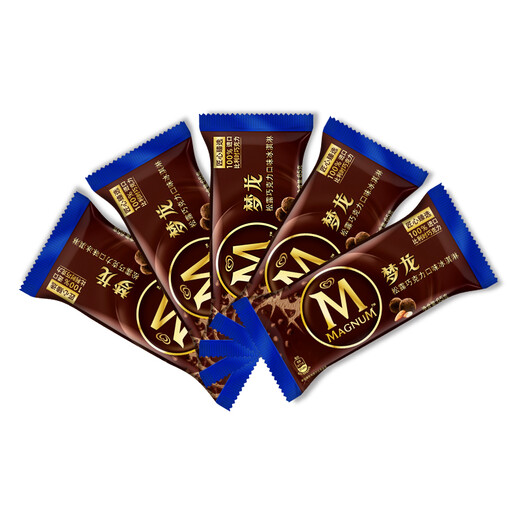 Heluxue Menglong Truffle Chocolate Flavor Ice Cream Combo 65g*5 Pcs