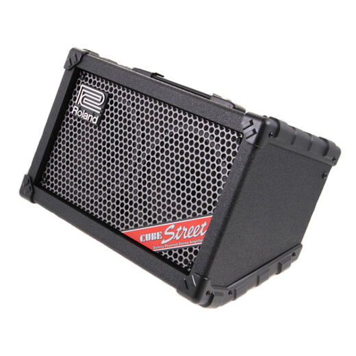 Roland speaker CUBE STREET EX portable street singing road show folk guitar electric box piano live sound EX + microphone + red label lithium battery + bag + 2 types of stands