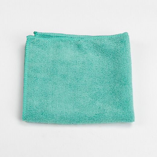 Bingxingmeng housekeeping cleaning rag absorbs water, does not shed lint, thickened towel, wipes glass, wipes floor, wipes tablecloth, cleans kitchen, strong water absorption, green 30*30, medium thickness, 10 pieces