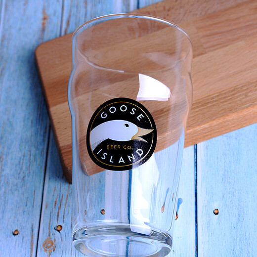 Yi Nian Fangyuan GOOSEISLAND Goose Island special beer glass Pilsner British craft IPA beer glass pint glass juice glass naked beer glass 296ml single